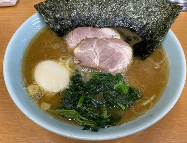 「特製らーめん 極上海苔 硬 多」@横浜らーめん 武蔵家 綾瀬店の写真