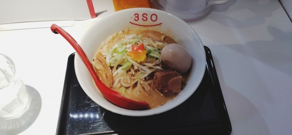 「ニボシ3SO+味付きたまご　950+120円」@RA-MEN 3SOの写真