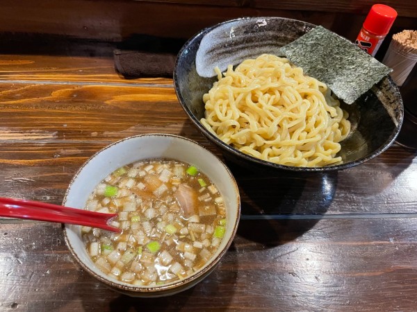「煮干しつけ麺」@煮干しらーめん 渡辺商店の写真