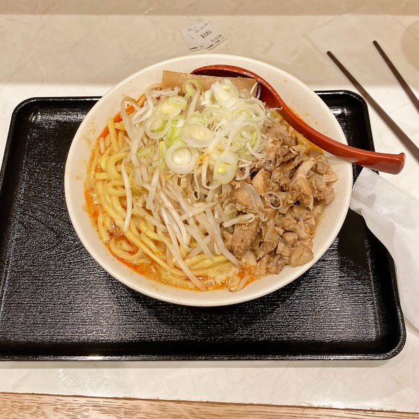 「あえめん」@味噌麺処 花道庵 東京ラーメンストリート店の写真