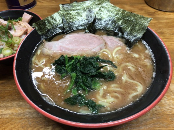 「ラーメン(普多濃)+トッピングC 850円」@麺家 紫極の写真