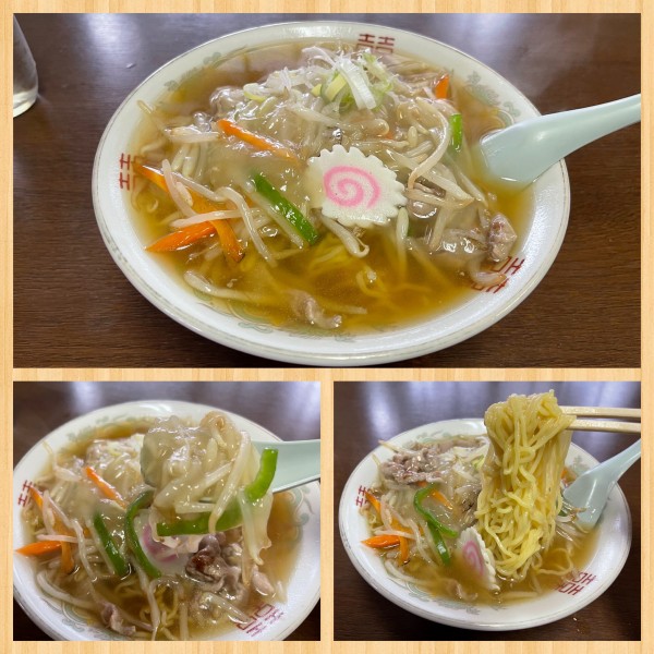 「もやしラーメン 750円」@江戸っ子ラーメン 味菜の写真