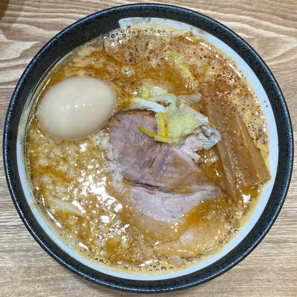 「熟成味噌らーめん 味玉 ¥1,250」@浅草 熟成味噌らーめん のりあき・美々の写真