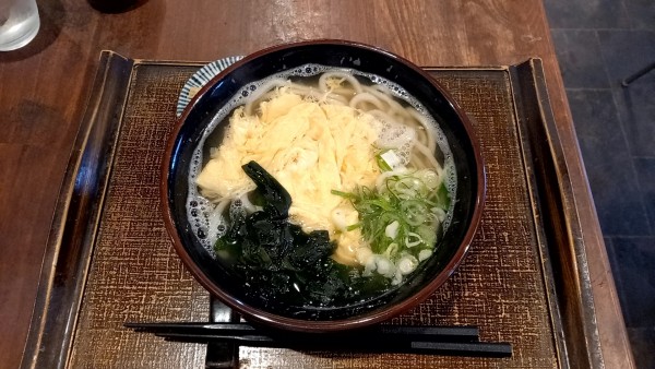 「卵とじうどん」@京武うどんの写真