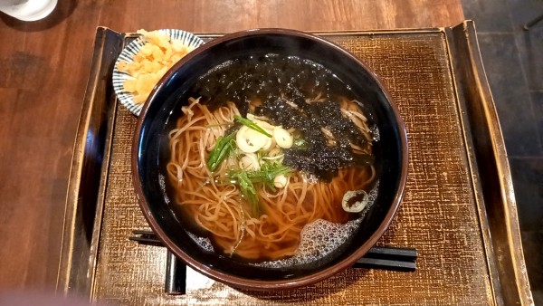 「かけそば」@京武うどんの写真