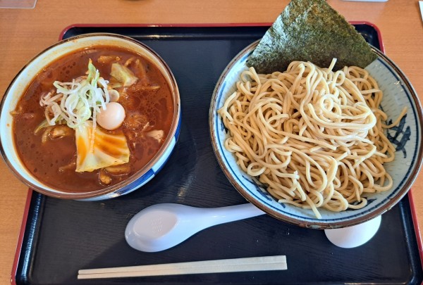 「激辛あんかけつけ麺中300g990円」@萩ノ宮製麺所 佐沼店の写真