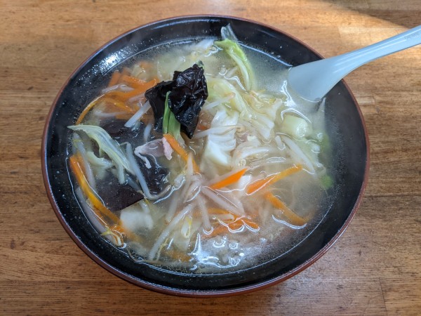 「タンメン：800円」@中華料理 ふくやの写真