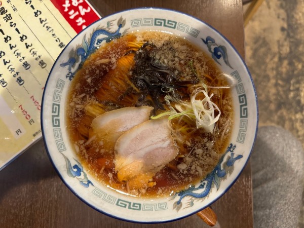 「朝ラーメン」@らーめん直方串王の写真