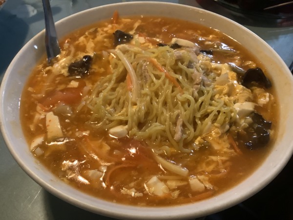 「酸辣湯麺　1265円」@紫福庵の写真