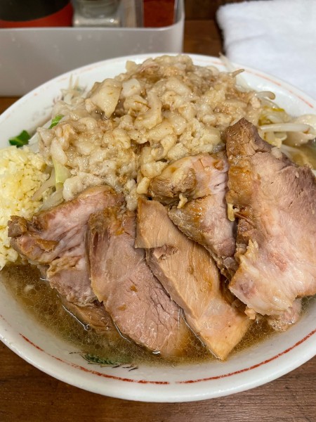 「小豚 ゼンマシ」@ラーメン二郎 品川店の写真