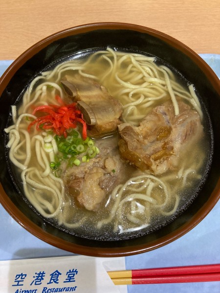 「ソーキそば」@空港食堂の写真