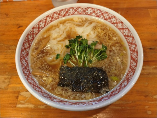 「わんたんそば(醤油)¥950-」@支那そば 晴弘の写真