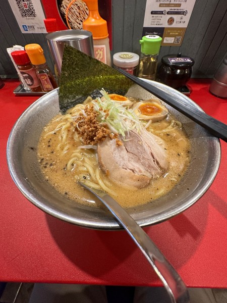 「味噌　大盛無料　900円」@らーめん房 とりとんの写真