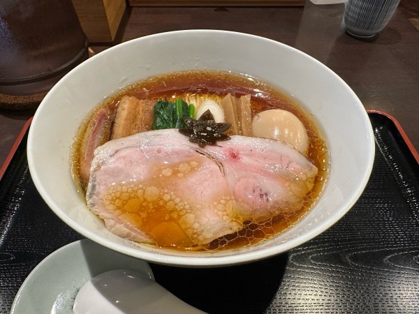 「特製中華そば」@食煅 もみじの写真