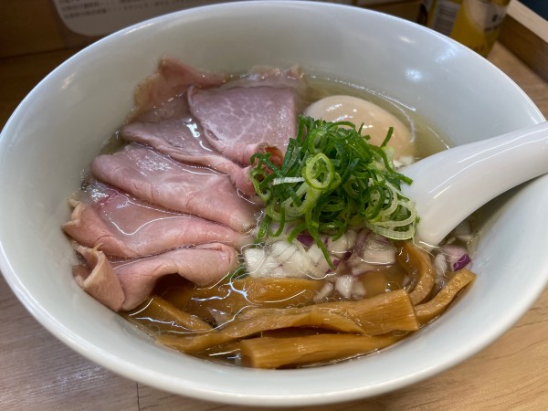 「特製地鶏中華そば（塩）」@中華そば NATURAの写真