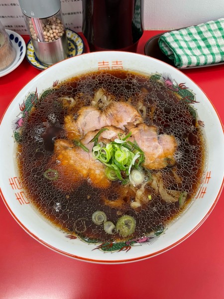 「黒醤油(800円)」@中華そば 竹千代の写真