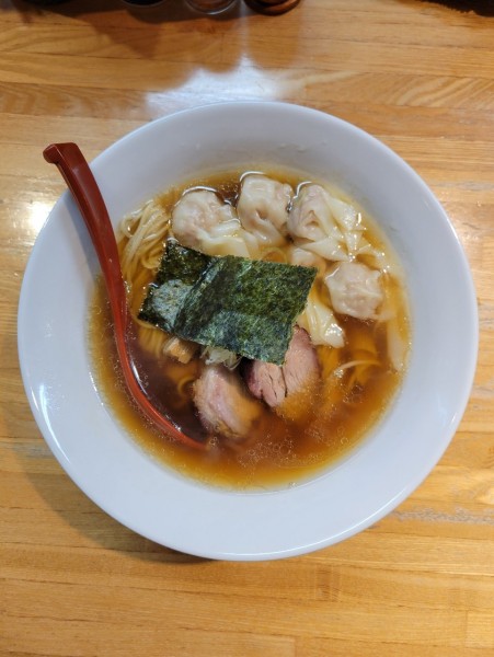 「わんたんそぱ」@支那そば なかじまの写真