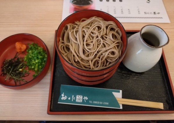 「割子三段930円」@そば処 おくにの写真