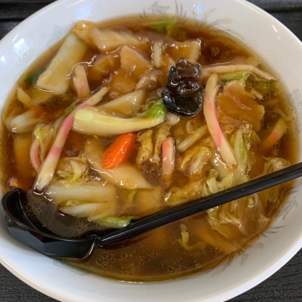 「広東メン1030円」@しまやらーめんの写真