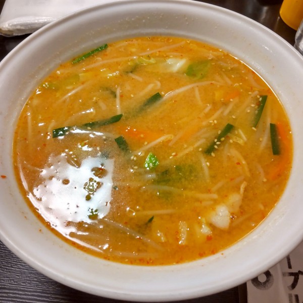 「からしみそ（￥650）＋手打ち麺（￥20）」@三松会館の写真