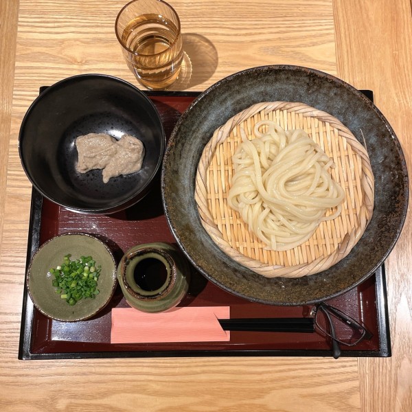 「自然薯とろろうどん」@足踏みうどん 開都 町田店の写真