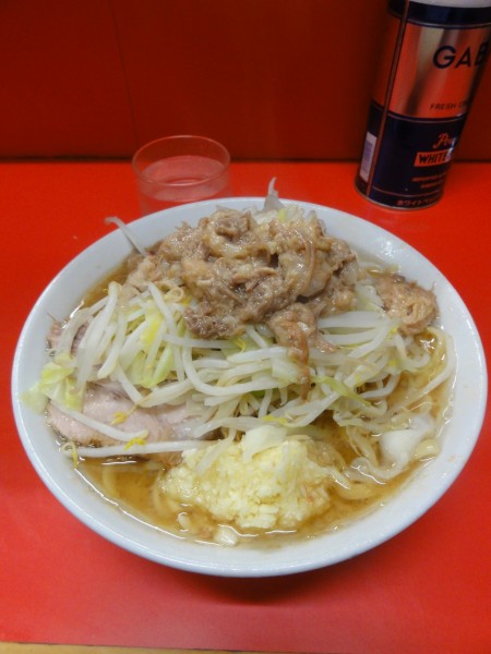 「小900円ニンニク脂」@ラーメン二郎 松戸駅前店の写真