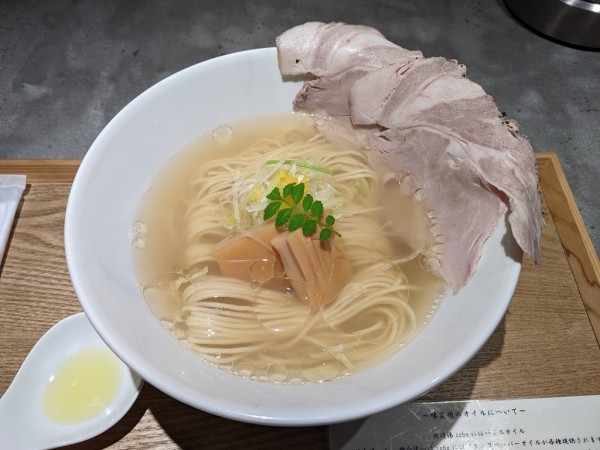 「貝清湯soba」@麺逢 KATAJIKENAIの写真