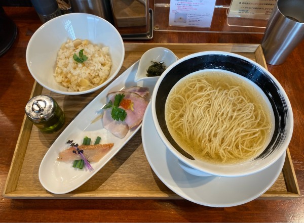 「[期間限定] 金目鯛のアラ炊きそば￥1300＋α」@麺処しろくろの写真
