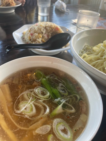 「豚骨ラーメン」@半チャンラーメン たまぞう 下柚木店の写真