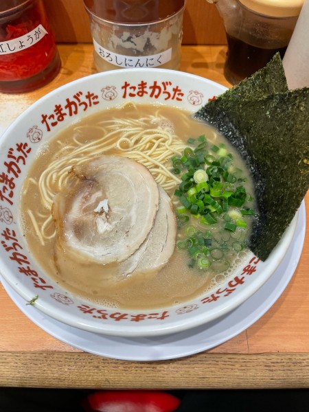 「豚骨ラーメン」@九州大分らぁめん たまがった 西口店の写真