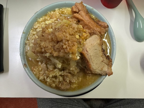 「ラーメン　全マシ」@ラーメン道 時の鐘の写真