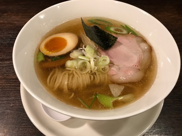 「黄金スープの中華そば」@Haruo Santada 宮脇店の写真