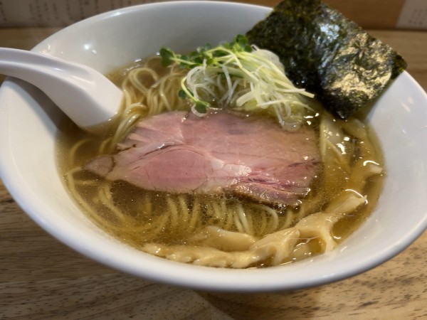 「香味そば 塩」@麺屋 白鷺 -shirasagi-の写真