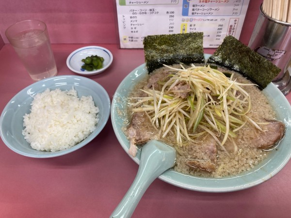 「ネギチャーシューメン」@ラーメンショップ ふれあい通り店の写真