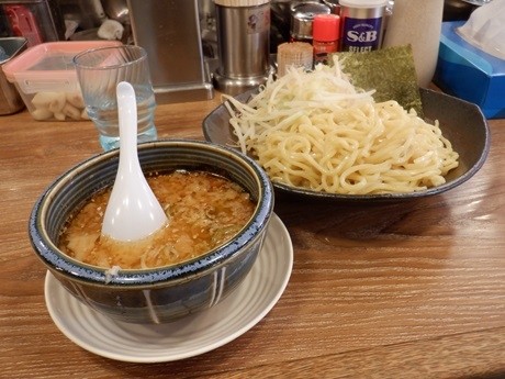 「味噌つけ麺」@旭川味噌ラーメン ばんから 上野店の写真