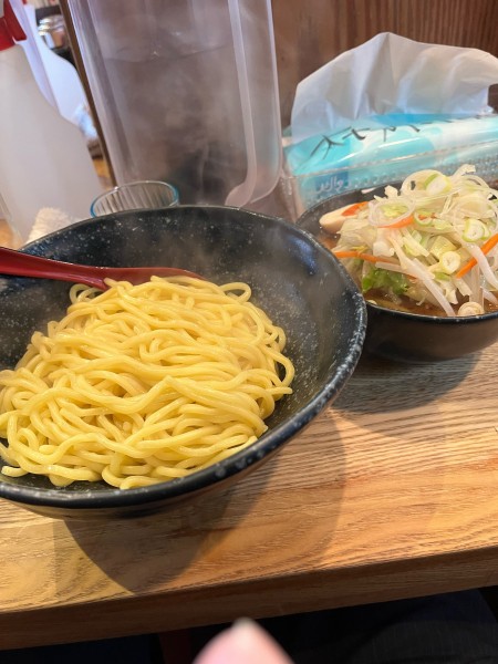 「野菜つけ麺」@つけ麺道 たけしの写真