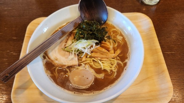 「磯玉らーめん(大盛)」@麺処 福吉 極の写真