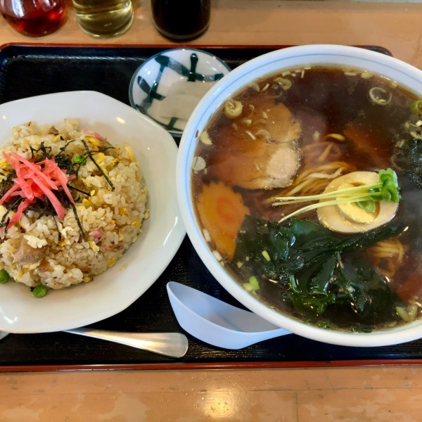 「半チャーハン&ラーメンセット￥1,000」@白河ラーメンHIRO 麺風靡の写真