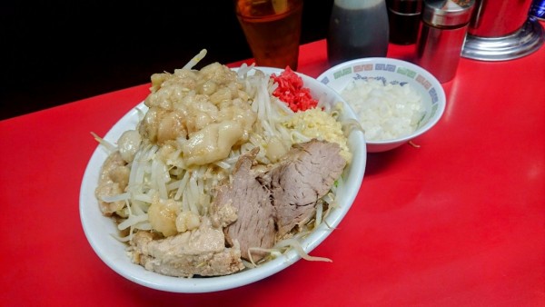 「ラーメン 並 タマネギ」@ラーメンハイキックの写真