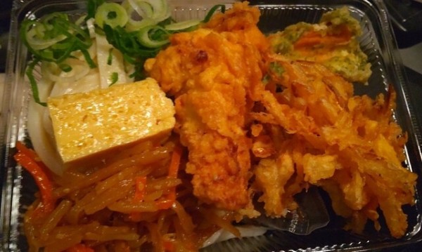 「かしわ天うどん 弁当」@丸亀製麺 福島店の写真