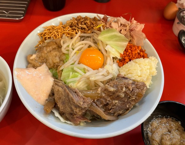 「濃厚まぜそば　スタメン」@スタミナフェアの写真