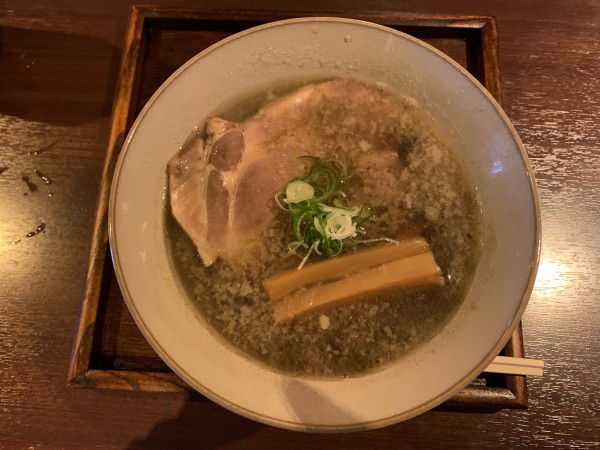 「限定　復刻煮干中華」@マリブ軒2の写真