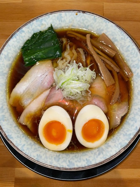 「中華そば「鶏」　煮玉子入り」@中華そば オカムラ 須賀川店の写真