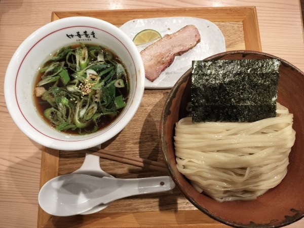 「ホロホロ南蛮つけ蕎麦　1100円」@中華蕎麦 時雨の写真