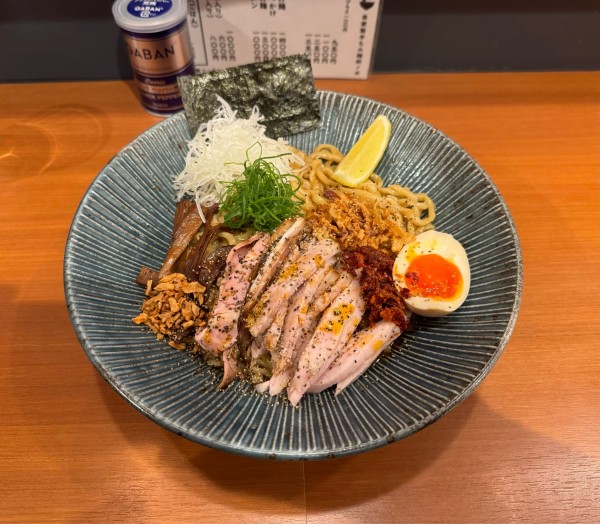 「まぜそば」@自家製手もみ麺 鈴ノ木の写真