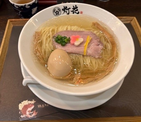 「味玉鯛塩らぁ麺1,100円。」@鯛塩そば 灯花 そごう横浜店の写真