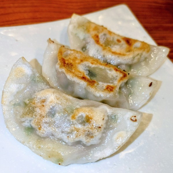 「肉餃子」@麺場 田所商店 浜松町クレアタワー店の写真