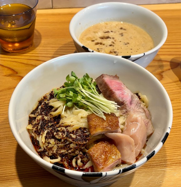 「担々つけ麺」@らーめん かねかつの写真