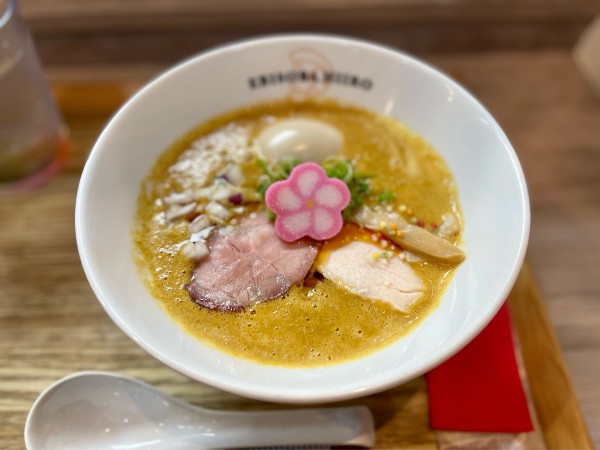 「ナマステ+味玉」@えびそば 緋彩の写真