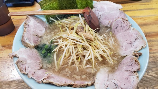 「ネギチャーシューメン」@ラーメンショップ 椿 上彦川戸店の写真